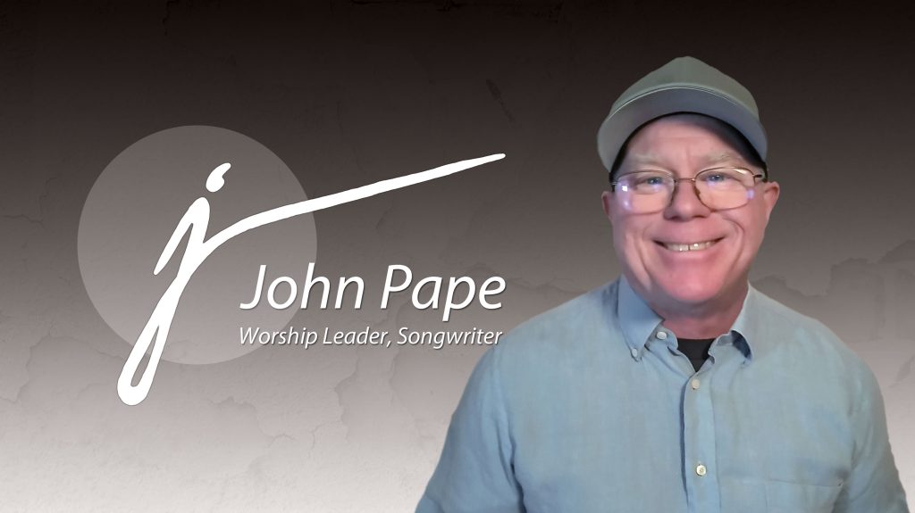 songwriter John Pape banner with logo