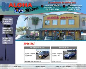 Aloha Motors Car Dealer