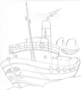 Illustrations-tug-boat